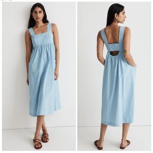 Madewell Light Blue Midi Dress